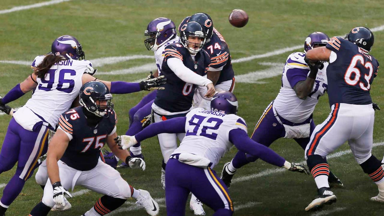 Vikings fall to lowly Bears
